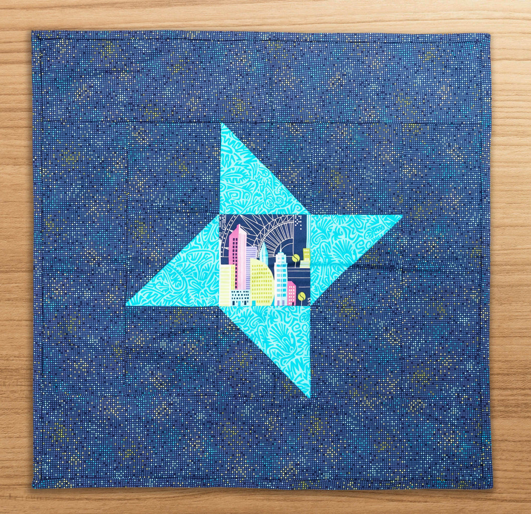 Serger Pieced Table Topper