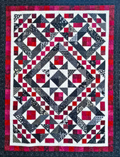 Load image into Gallery viewer, Black Diamonds Quilt
